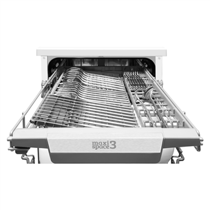 Hansa, 10 place settings, width 44.8 cm, white - Free standing dishwasher