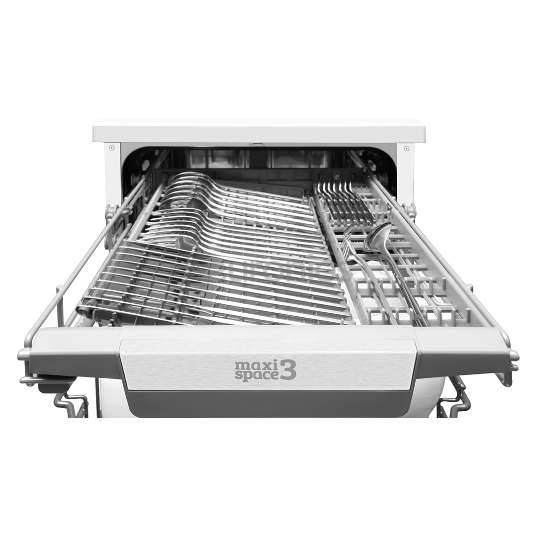 Hansa, 10 komplekti, platums 44.8 cm, balta - Brīvi stāvoša trauku mazgājamā mašīna