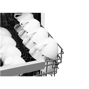 Hansa, 10 komplekti, platums 44.8 cm, balta - Brīvi stāvoša trauku mazgājamā mašīna