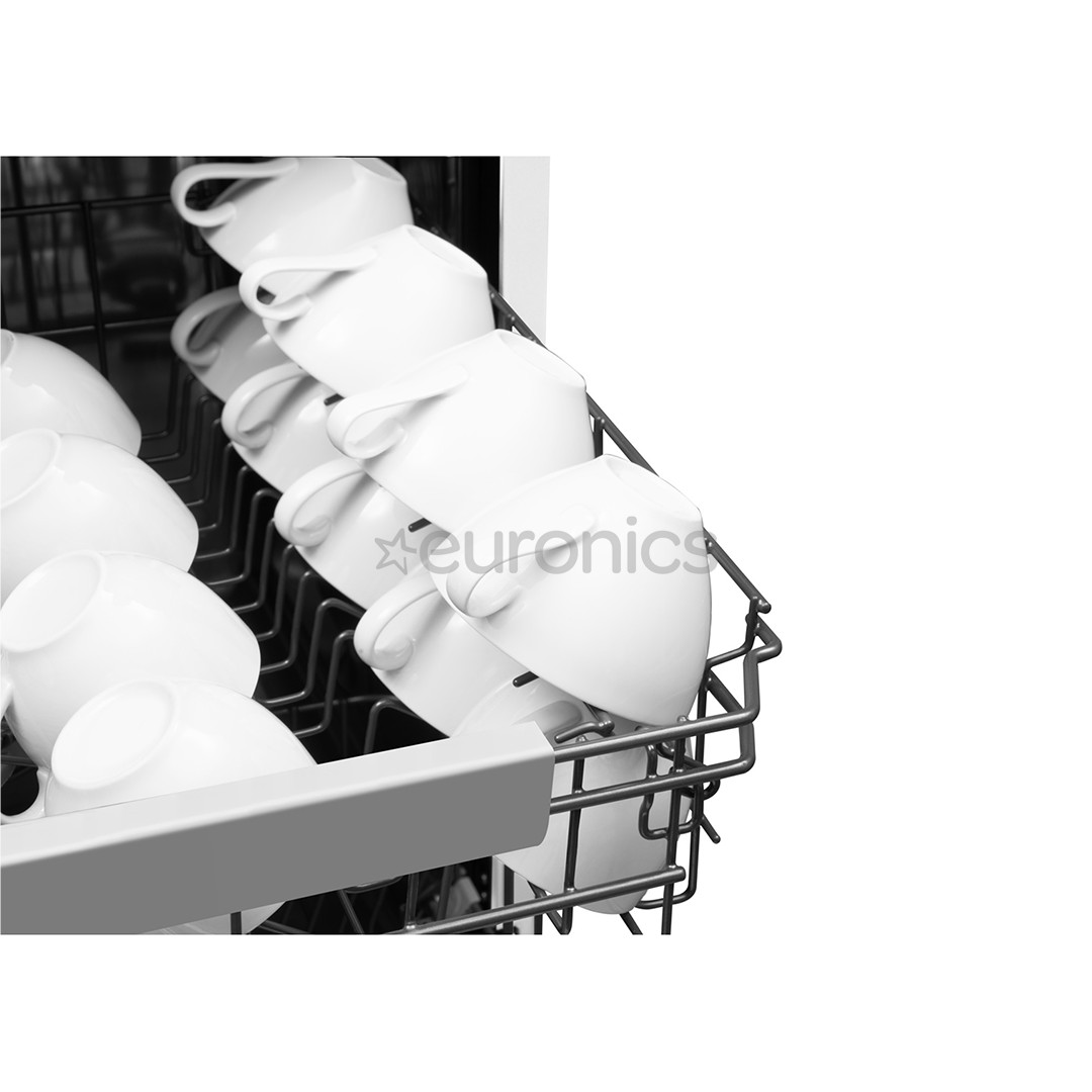 Hansa, 10 komplekti, platums 44.8 cm, balta - Brīvi stāvoša trauku mazgājamā mašīna