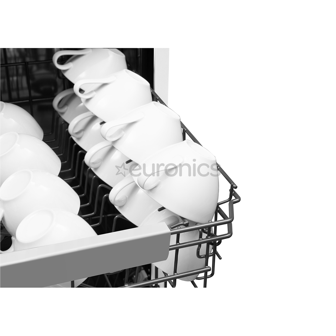 Hansa, 10 place settings, width 44.8 cm, white - Free standing dishwasher