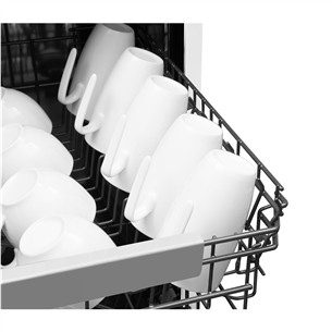 Hansa, 10 komplekti, platums 44.8 cm, balta - Brīvi stāvoša trauku mazgājamā mašīna