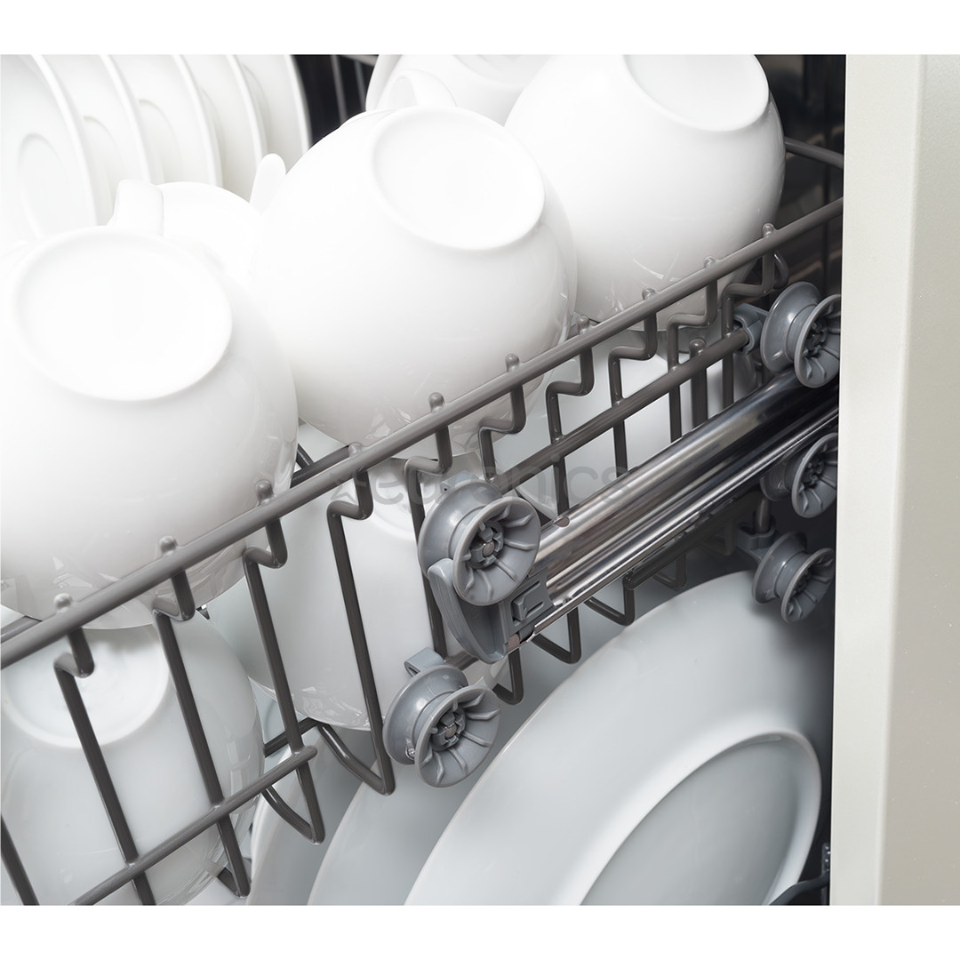 Hansa, 10 komplekti, platums 44.8 cm, balta - Brīvi stāvoša trauku mazgājamā mašīna