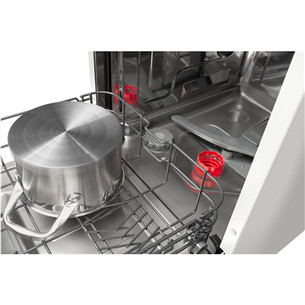 Hansa, 10 komplekti, platums 44.8 cm, balta - Brīvi stāvoša trauku mazgājamā mašīna