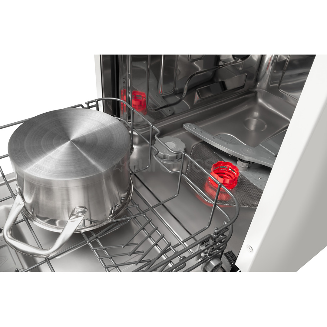 Hansa, 10 komplekti, platums 44.8 cm, balta - Brīvi stāvoša trauku mazgājamā mašīna