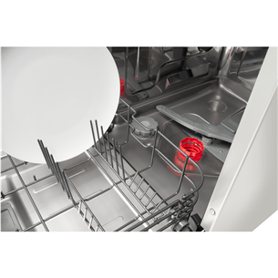 Hansa, 10 place settings, width 44.8 cm, white - Free standing dishwasher