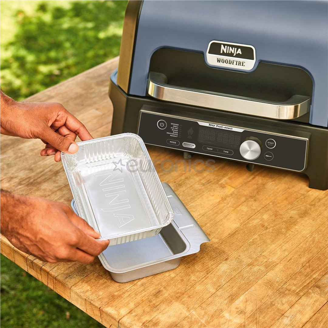 Ninja Woodfire XL, 10 gab. - Lieli folijas ieliktņi grilam