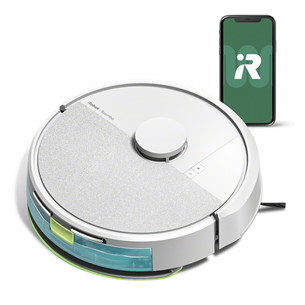 iRobot Roomba® 105 Combo, Wet & Dry, balta - Robots putekļu sūcējs Y311240/105W