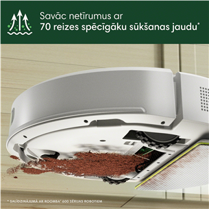 iRobot Roomba® 105 Combo, Wet & Dry, white - Robot vacuum cleaner