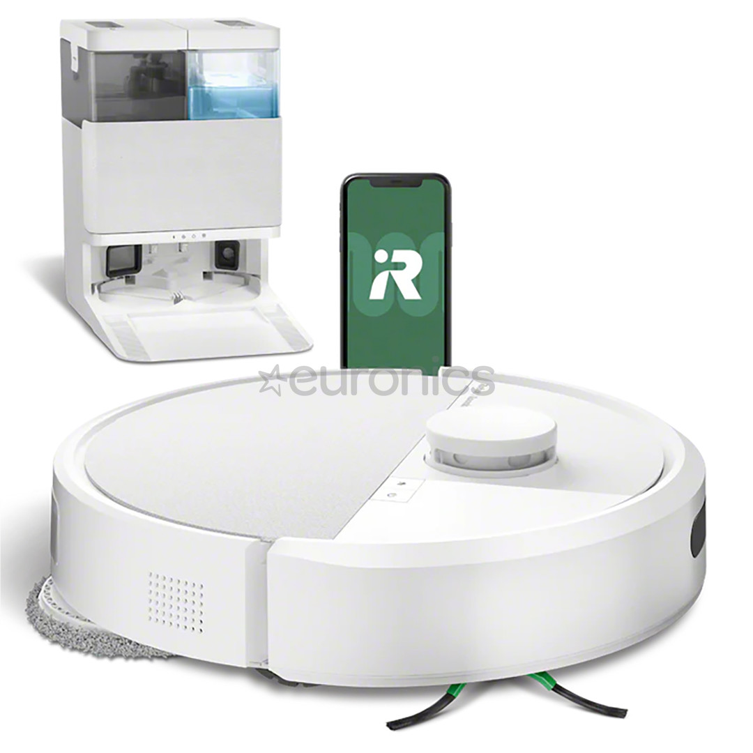 iRobot Roomba® Plus 405 Combo, Wet & Dry, white - Robot vacuum cleaner
