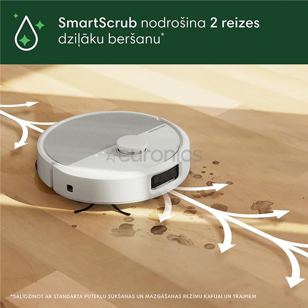 iRobot Roomba® Plus 505 Combo, Wet & Dry, white - Robot vacuum cleaner