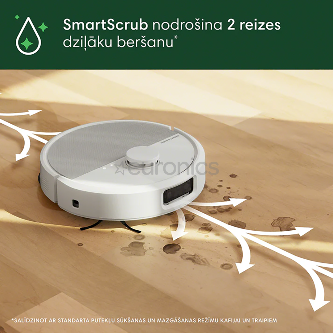 iRobot Roomba® Plus 505 Combo, Wet & Dry, white - Robot vacuum cleaner