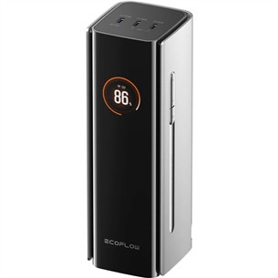 EcoFlow RAPID Pro Power Bank, 27650 mAh, melna/pelēka - Portatīvais barošanas avots