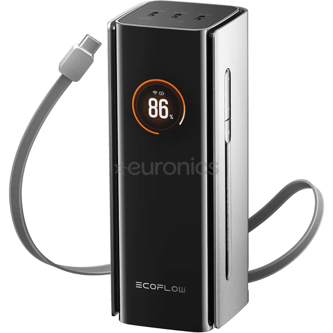 EcoFlow RAPID Pro Power Bank, 20000 mAh, black/grey - Power bank