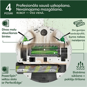 iRobot Roomba® Max 705 Combo, Wet & Dry, white - Robot vacuum cleaner