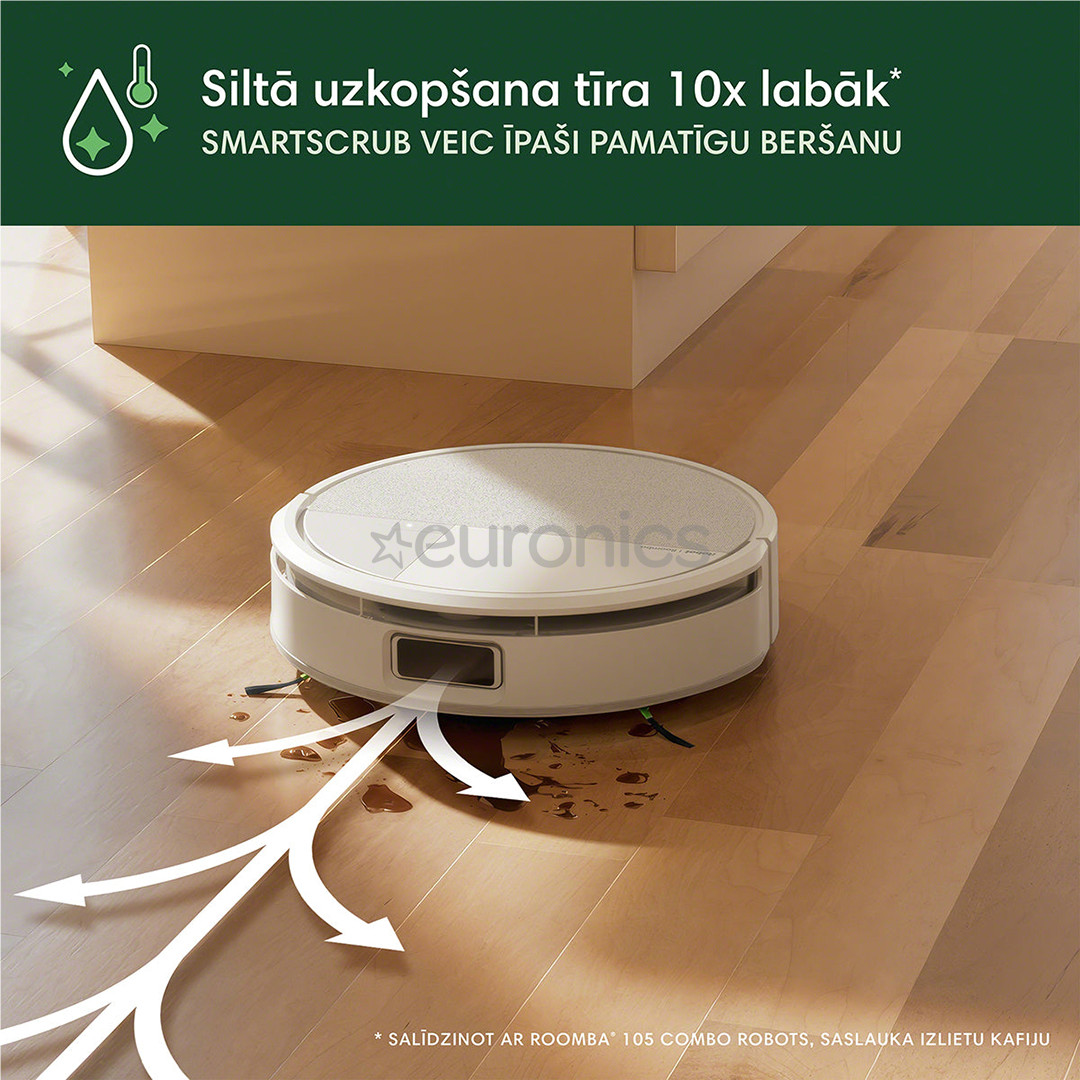 iRobot Roomba® Max 705 Combo, Wet & Dry, white - Robot vacuum cleaner