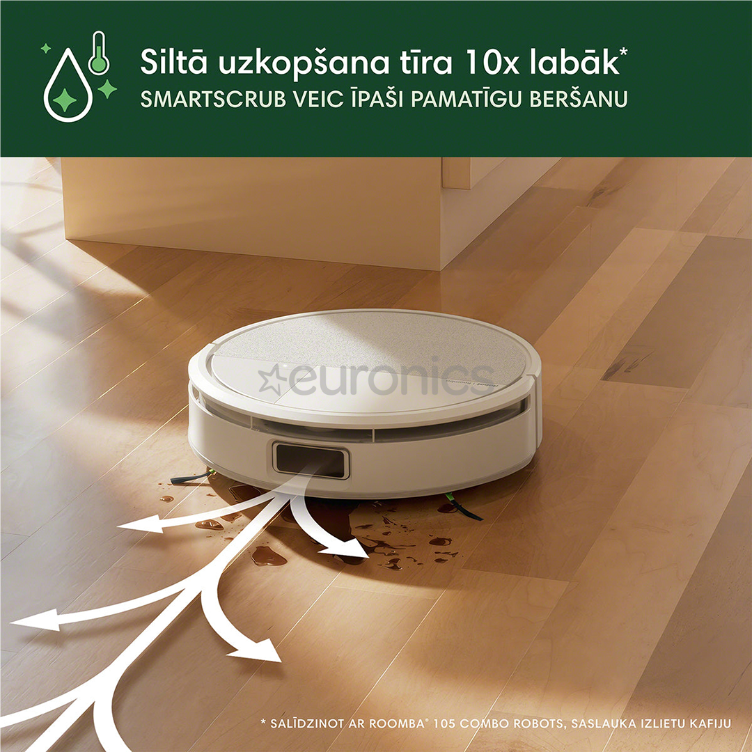 iRobot Roomba® Max 705 Combo, Wet & Dry, white - Robot vacuum cleaner