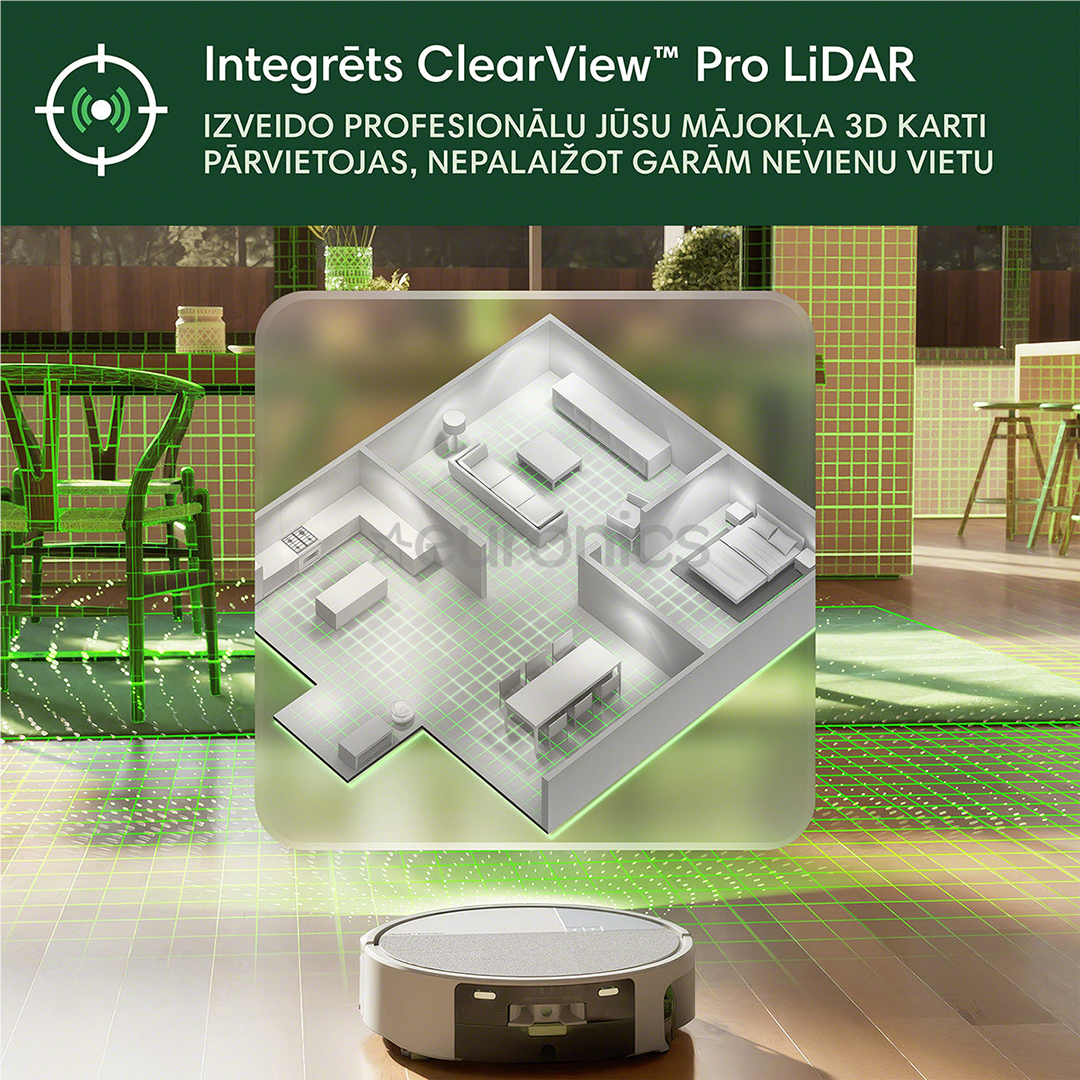 iRobot Roomba® Max 705 Combo, Wet & Dry, white - Robot vacuum cleaner