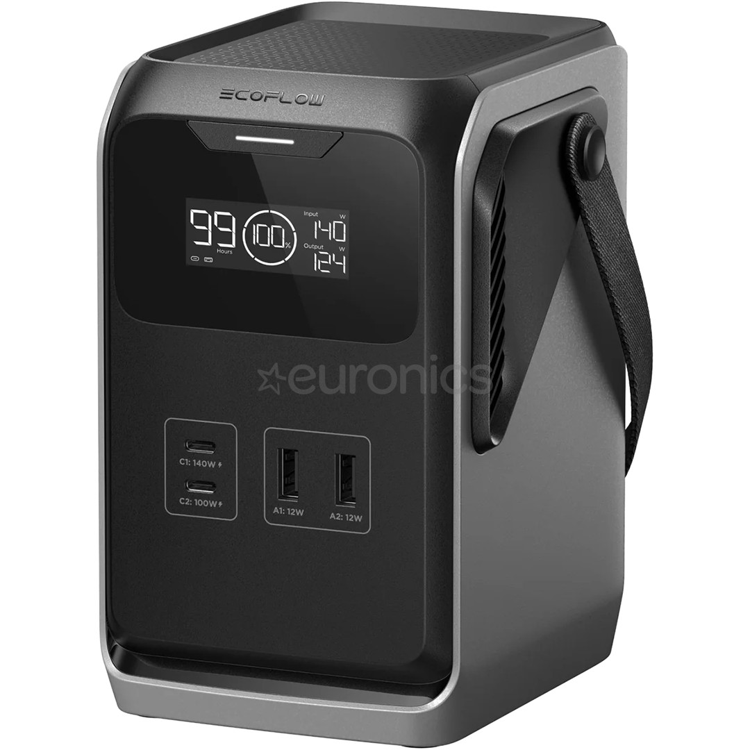 EcoFlow TRAIL 200 DC, черный/серый - Аккумуляторная станция