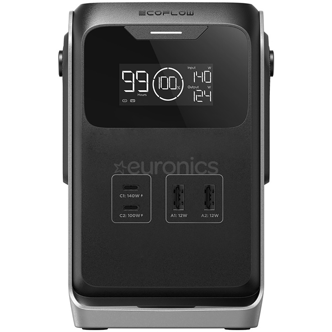 EcoFlow TRAIL 200 DC, черный/серый - Аккумуляторная станция