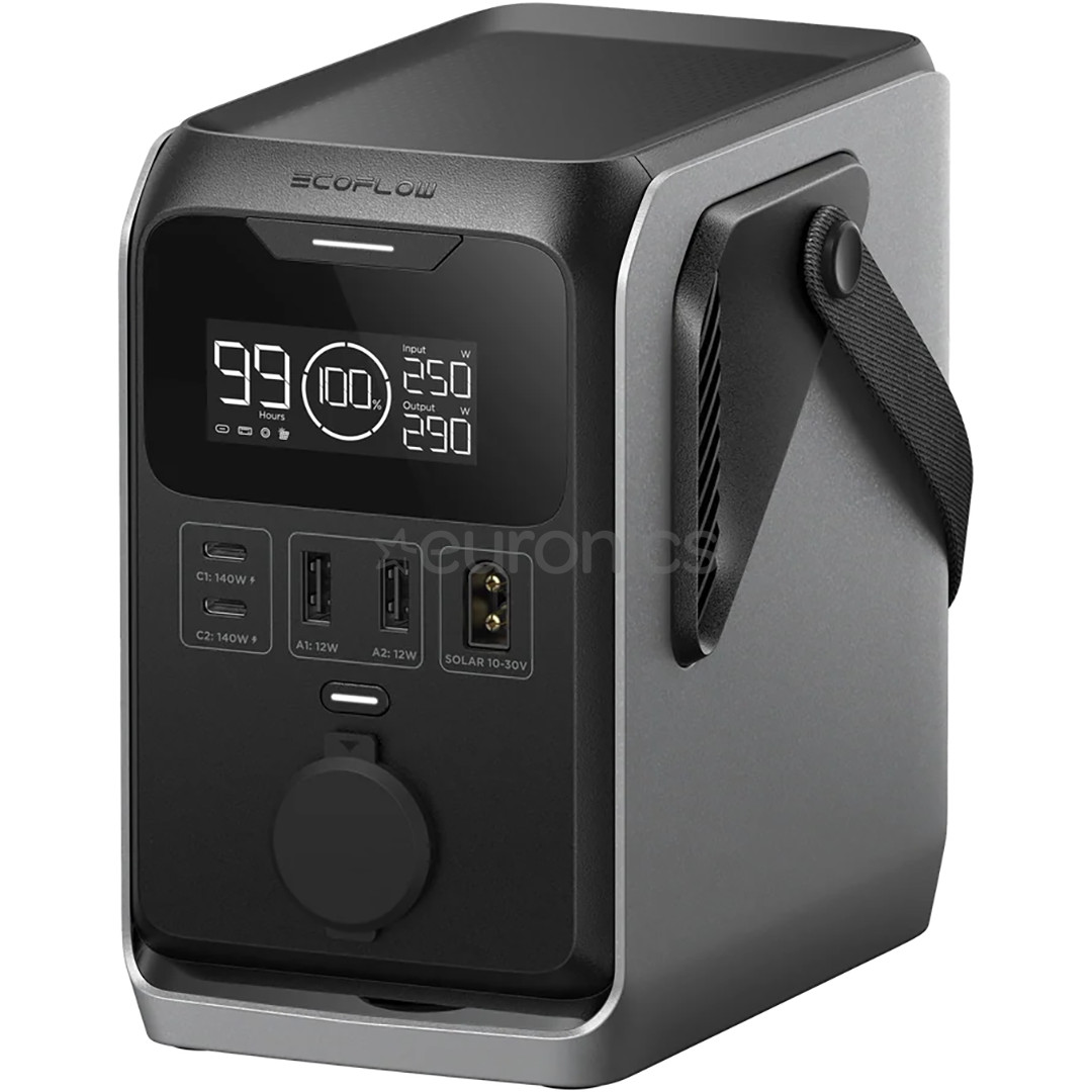 EcoFlow TRAIL 300 DC, черный/серый - Аккумуляторная станция