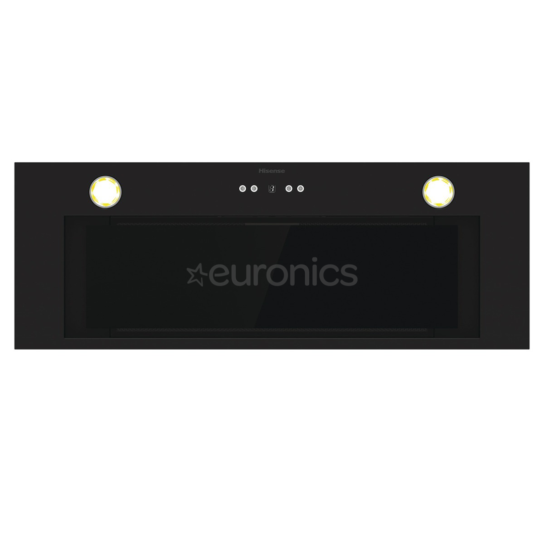 Hisense, 660 mм³/ч, ширина 60 см, черный - Интегрируемая вытяжка
