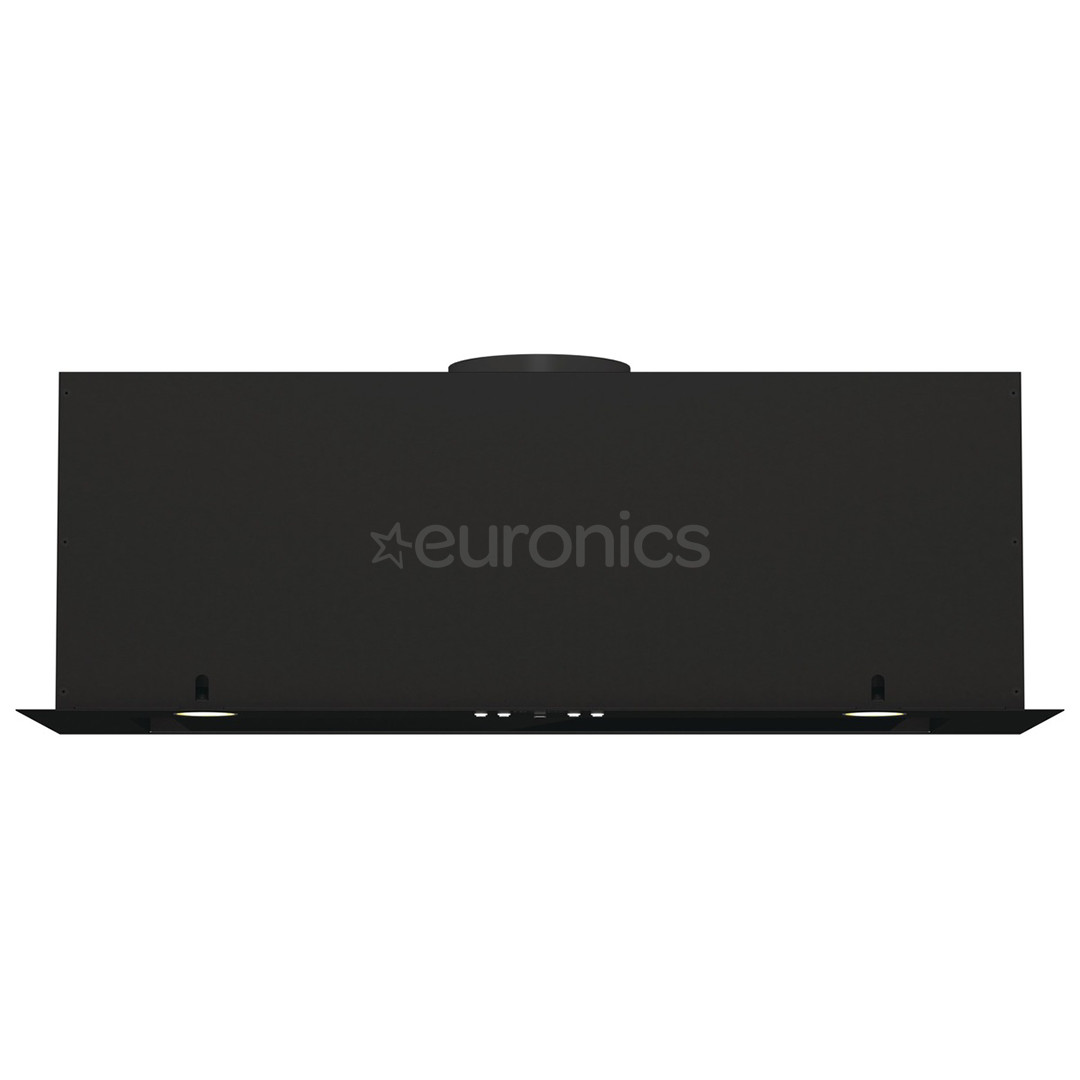 Hisense, 660 m³/h, width 80 cm, black - Built-in cooker hood