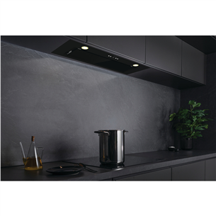 Hisense, 660 mм³/ч, ширина 60 см, черный - Интегрируемая вытяжка