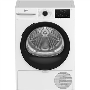 Beko, siltumsūkņa tehnoloģija, 10 kg, dziļums 60.7 cm - Veļas žāvētājs BM3T40230W