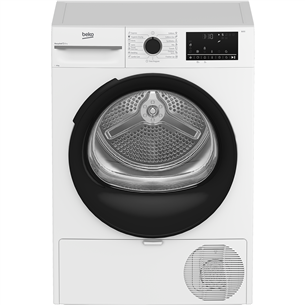 Beko, siltumsūkņa tehnoloģija, 10 kg, dziļums 60.7 cm - Veļas žāvētājs BM3T40230W