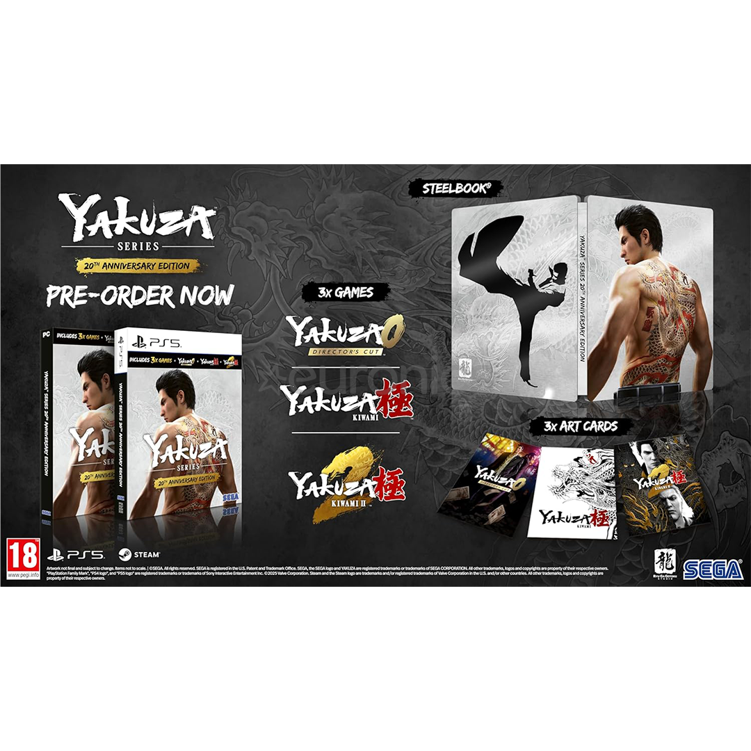 Yakuza 20th Anniversary Edition, PlayStation 5 - Game