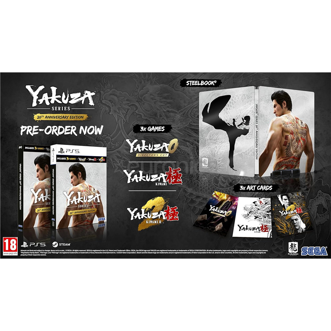 Yakuza 20th Anniversary Edition, PC - Spēle