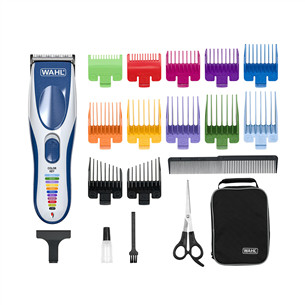 Wahl Color Pro Cordless, balta/zila - Matu griežamā mašīna 09649-016