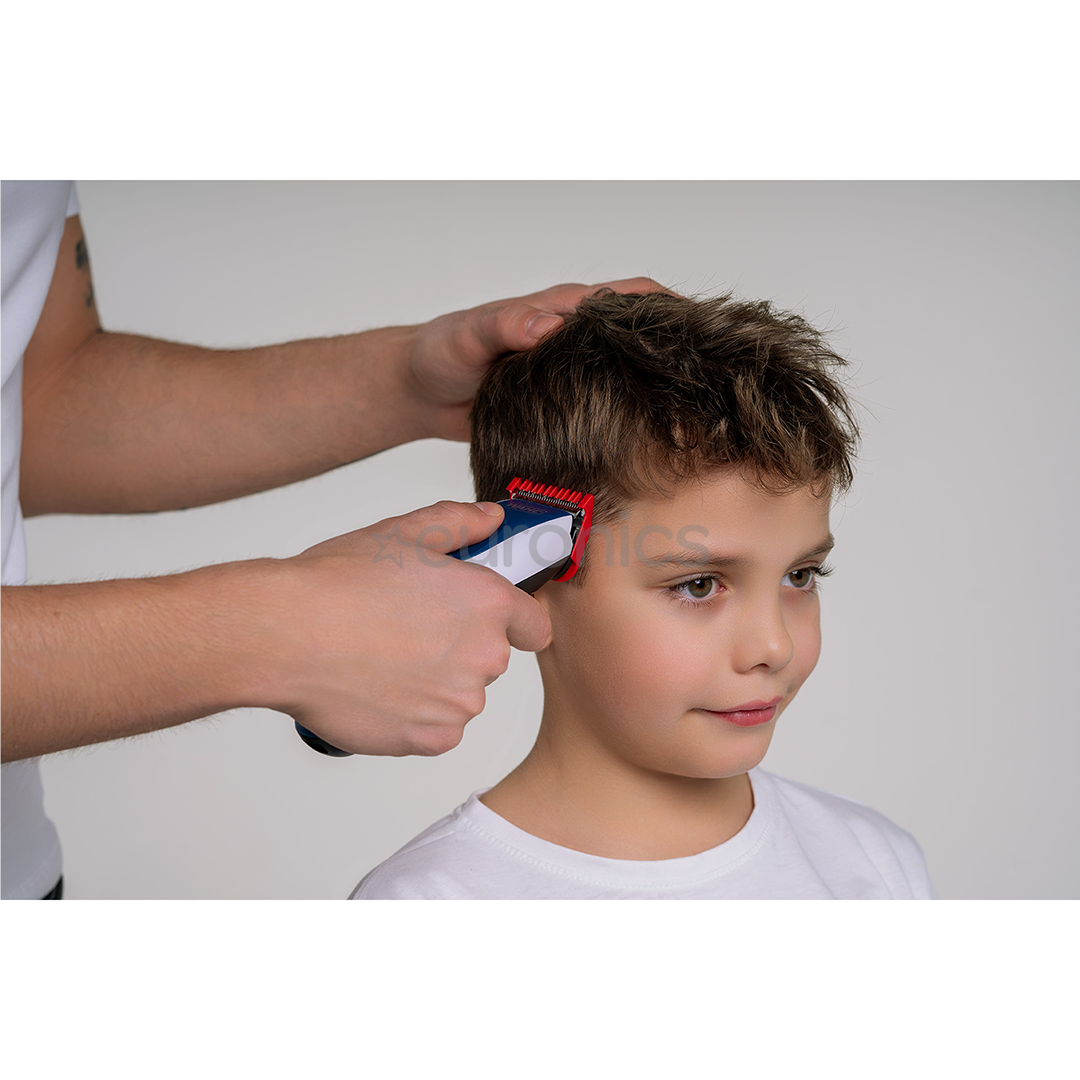 Wahl Color Pro Cordless, balta/zila - Matu griežamā mašīna