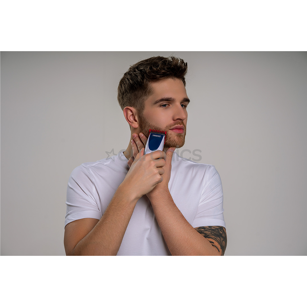 Wahl Color Pro Cordless, balta/zila - Matu griežamā mašīna