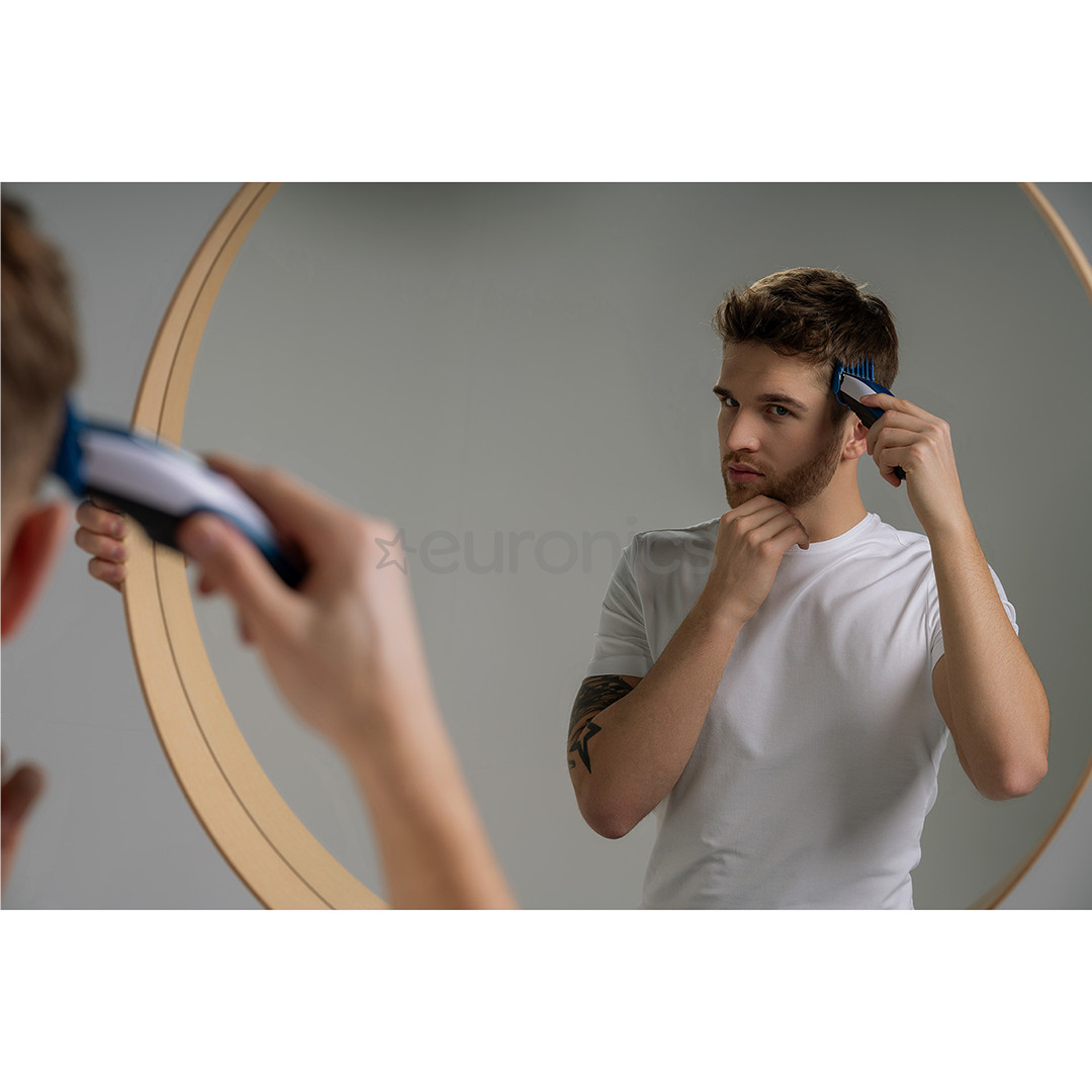 Wahl Color Pro Cordless, white/blue - Hair clipper