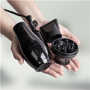 Wahl, 1000 Вт, черный - Дорожный фен