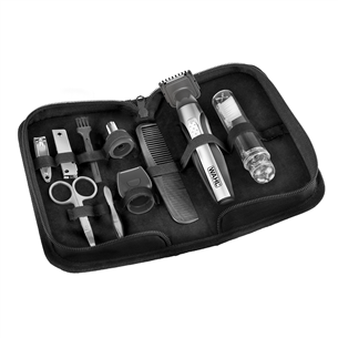 Wahl Travel Kit Delux, melna/pelēka - Trimmeru komplekts