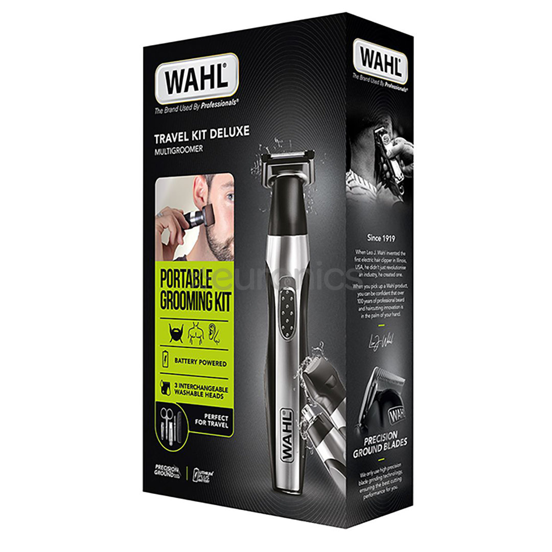 Wahl Travel Kit Delux, melna/pelēka - Trimmeru komplekts