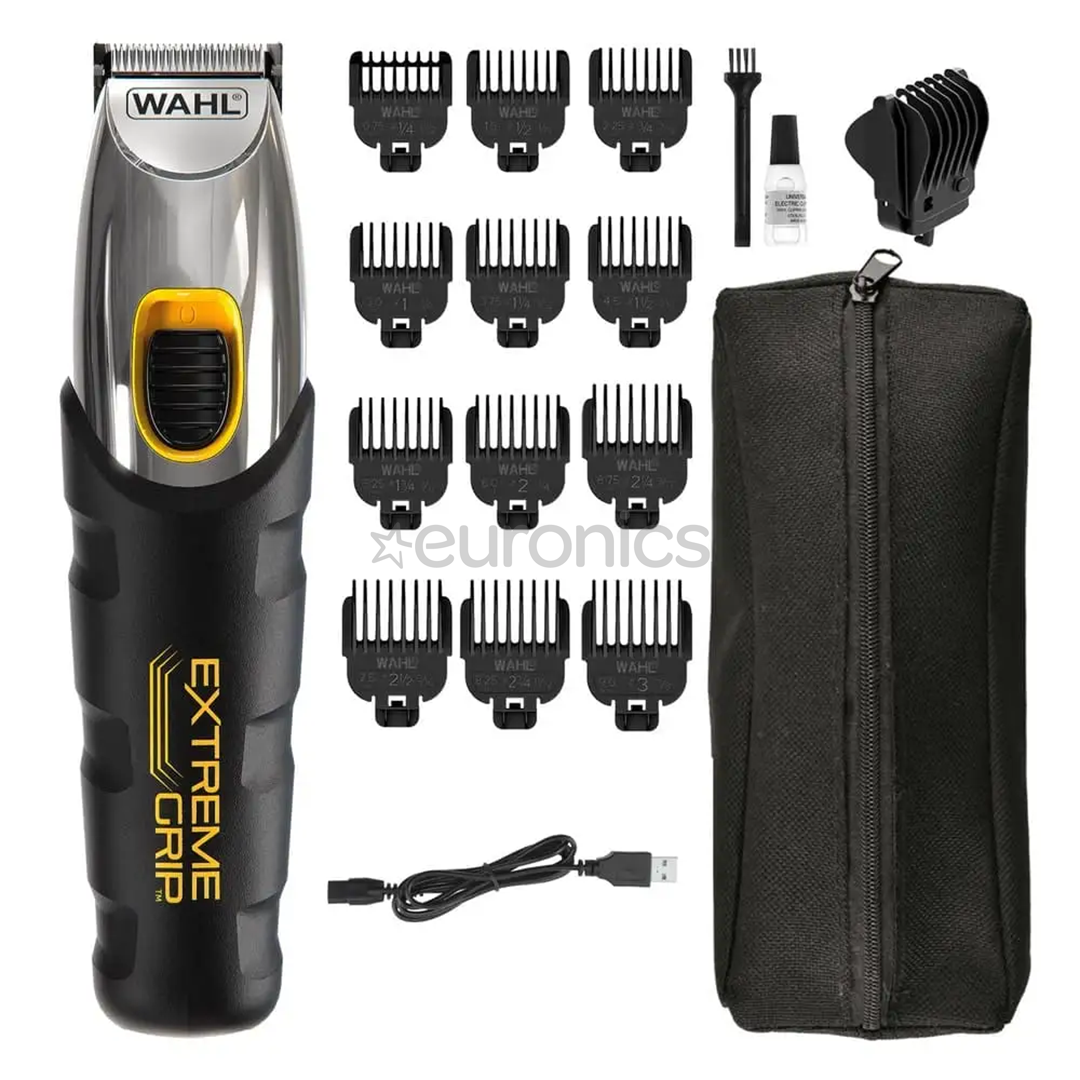 Wahl Extreme Grip, melna - Bārdas trimmeris