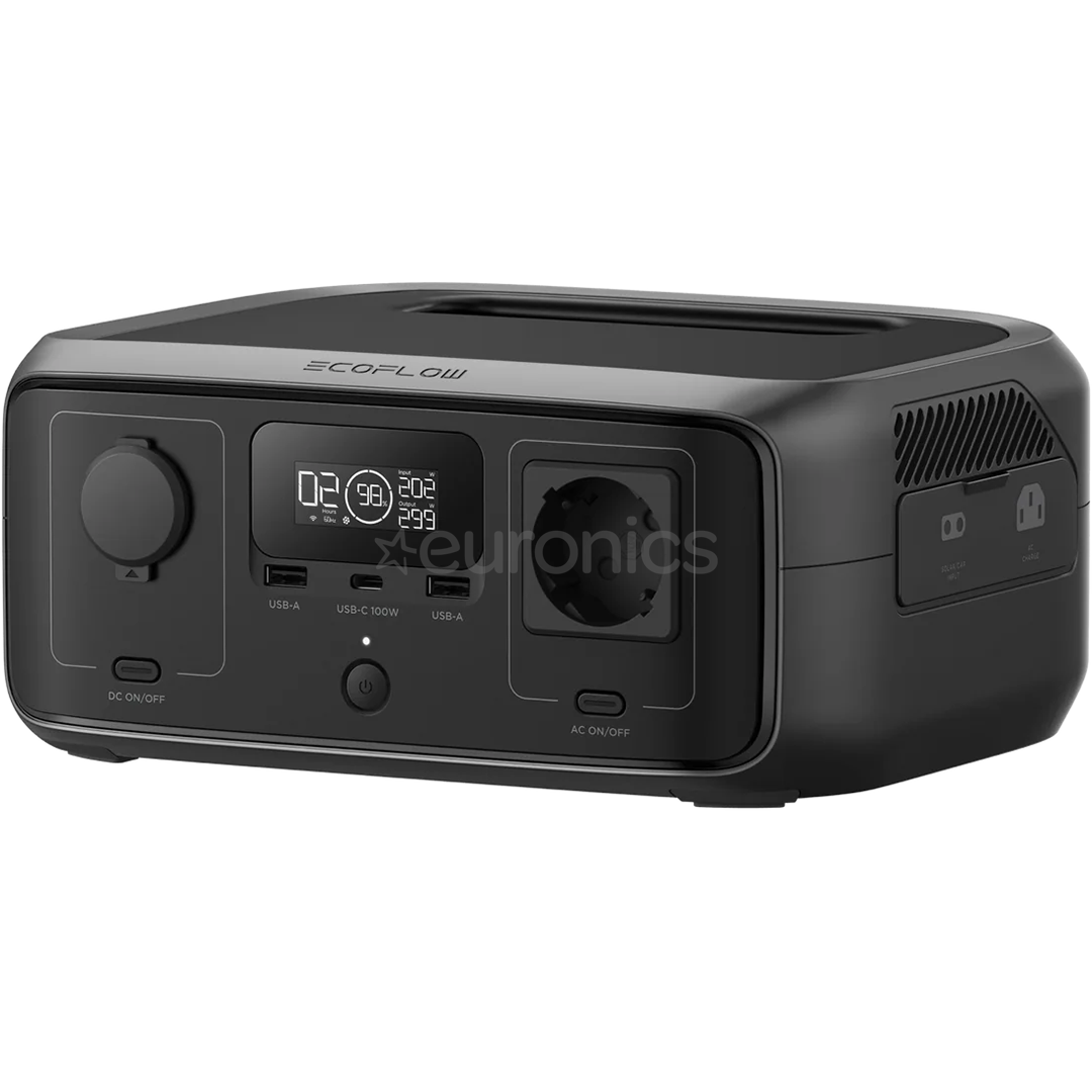 EcoFlow RIVER 3 UPS, 245Wh, black - Power station