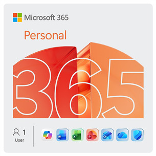 Microsoft 365 Personal, 12-month subscription, 1 user / 5 devices, 1 TB OneDrive, ENG - Software EP2-32410