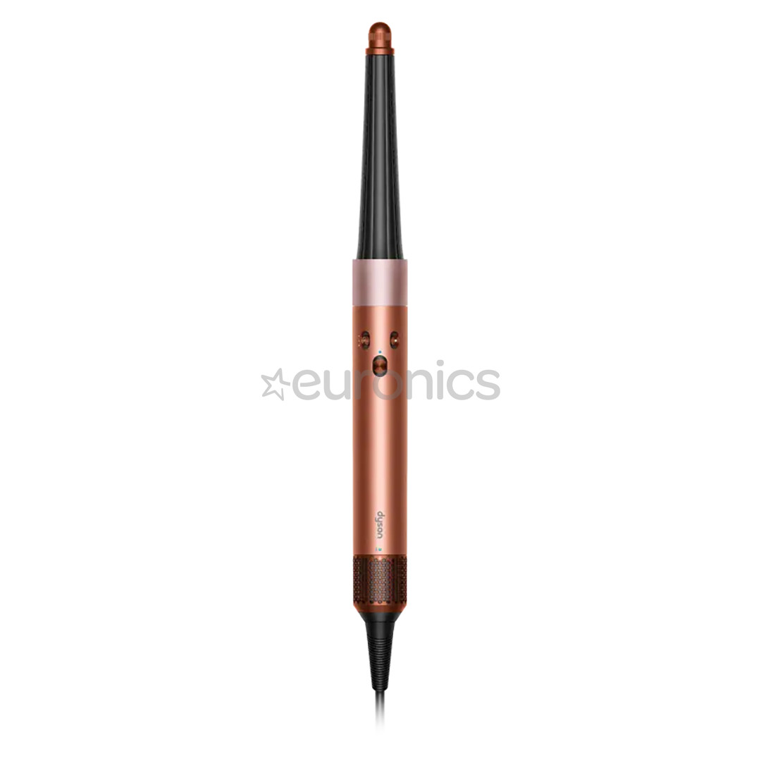 Dyson Airwrap i.d.™, Bluetooth®, 1300 Вт, Straight+Wavy, Amber silk, розовый/медный - Стайлер для волос