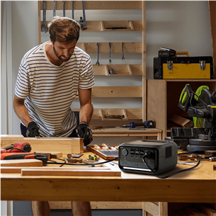 EcoFlow RIVER 3 plus, 286Wh, melna - Pārnēsājama spēkstacija