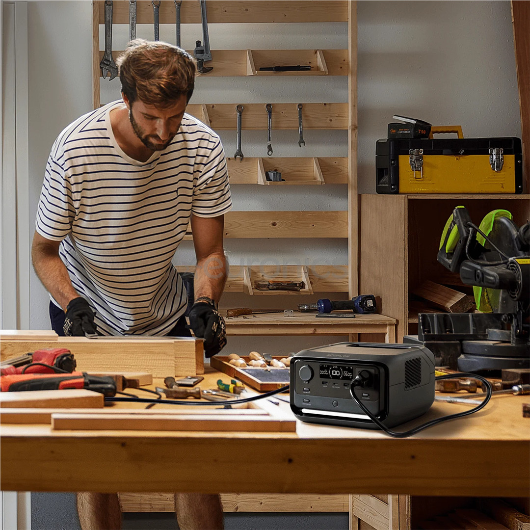 EcoFlow RIVER 3 plus, 286 Втч, черный - Аккумуляторная станция