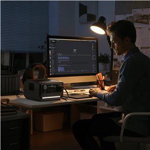 EcoFlow RIVER 3 plus, 286Wh, melna - Pārnēsājama spēkstacija