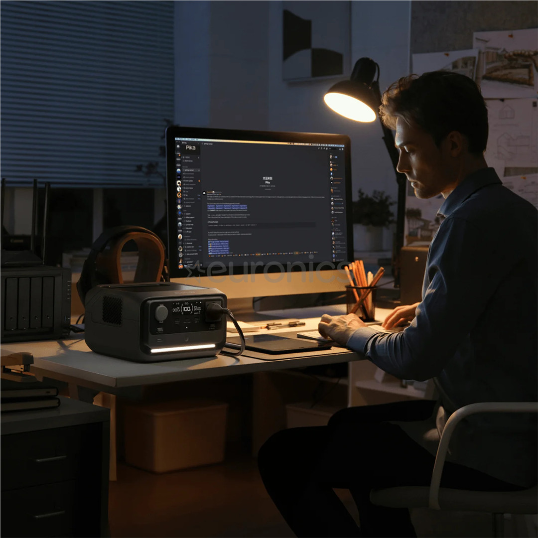 EcoFlow RIVER 3 plus, 286 Втч, черный - Аккумуляторная станция