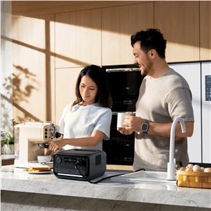 EcoFlow RIVER 3 plus, 286Wh, melna - Pārnēsājama spēkstacija