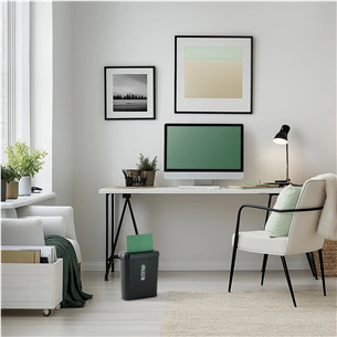 Hama Classic S61, 8 л, черный - Измельчитель бумаги