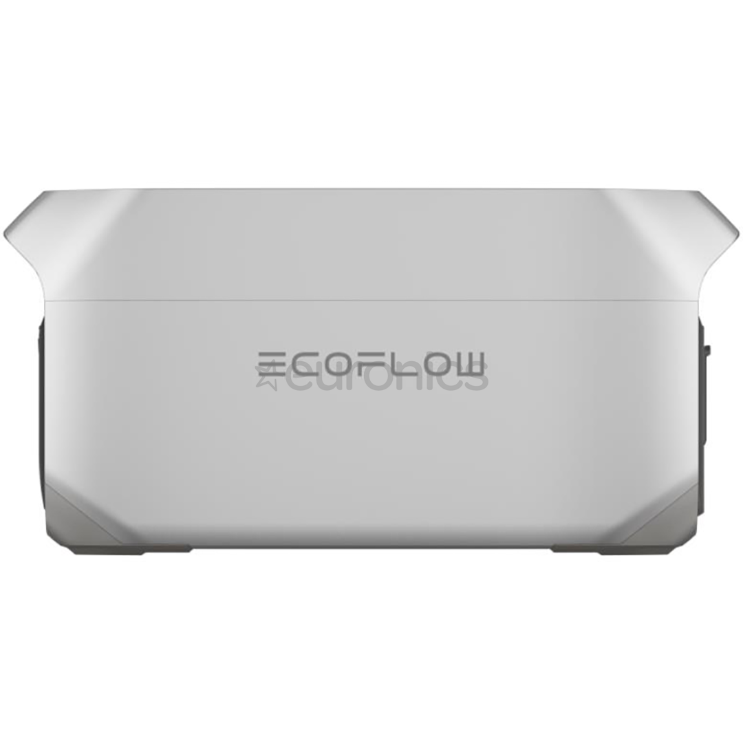 EcoFlow DELTA 3 Smart Extra Battery, 1024 Wh, pelēka - Papildu akumulators pārnēsājamai spēkstacijai